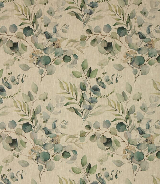 Greens Evelyn Linen Fabric
