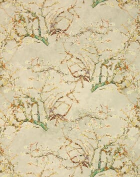 Almond Blossom Fabric / Cream