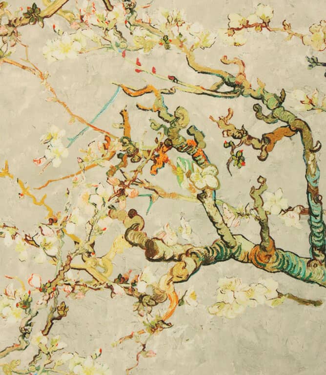 Almond Blossom Fabric / Cream