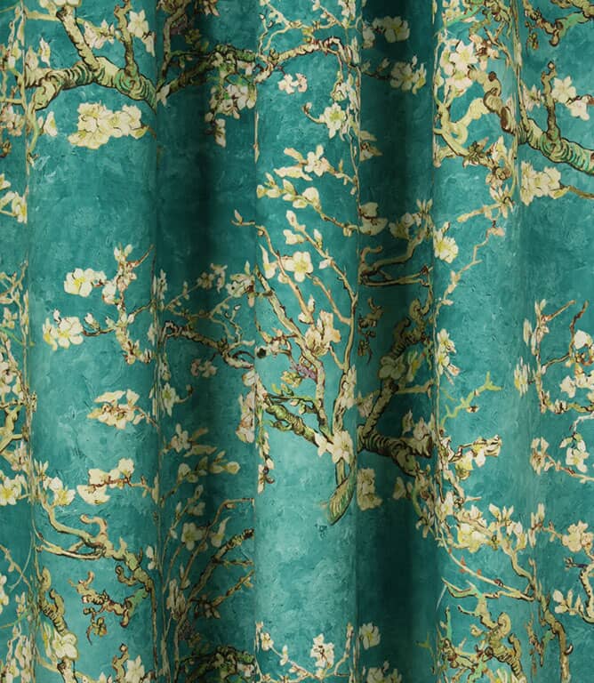 Almond Blossom Fabric / Blue
