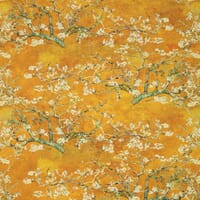 Almond Blossom Fabric / Gold