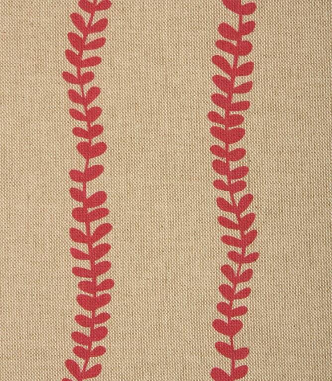 Harriet Trail Fabric / Cerise