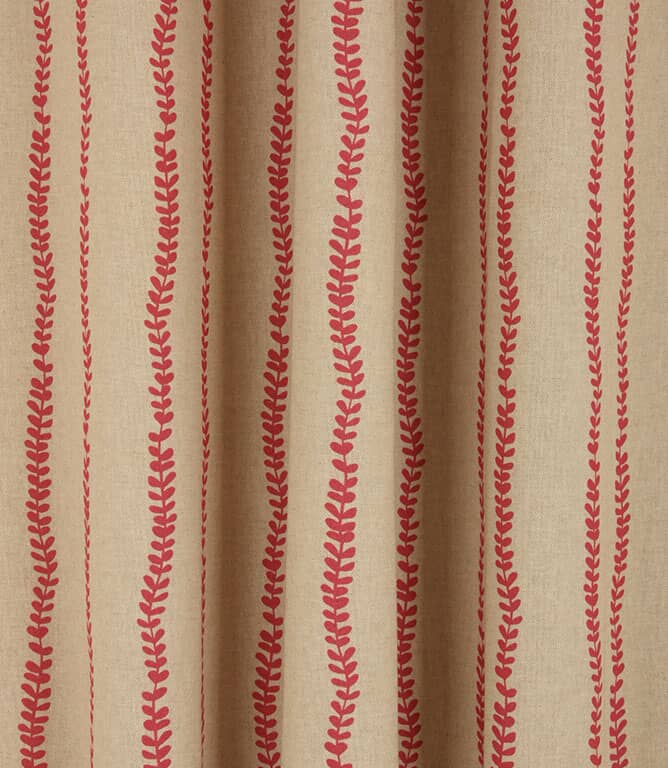 Harriet Trail Fabric / Cerise