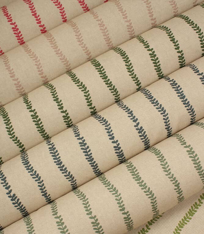 Harriet Trail Fabric / Cerise