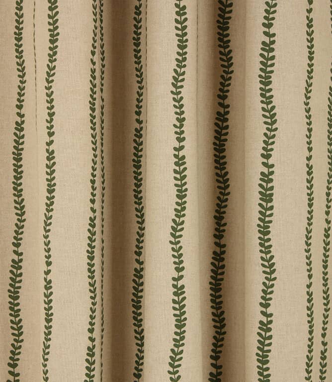 Harriet Trail Fabric / Sap Green