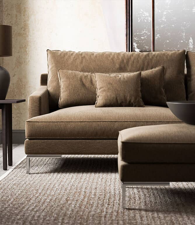 Ripley Chenille FR Fabric / Lichen