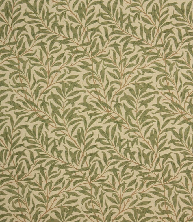 Green Boughs Wide Fabric