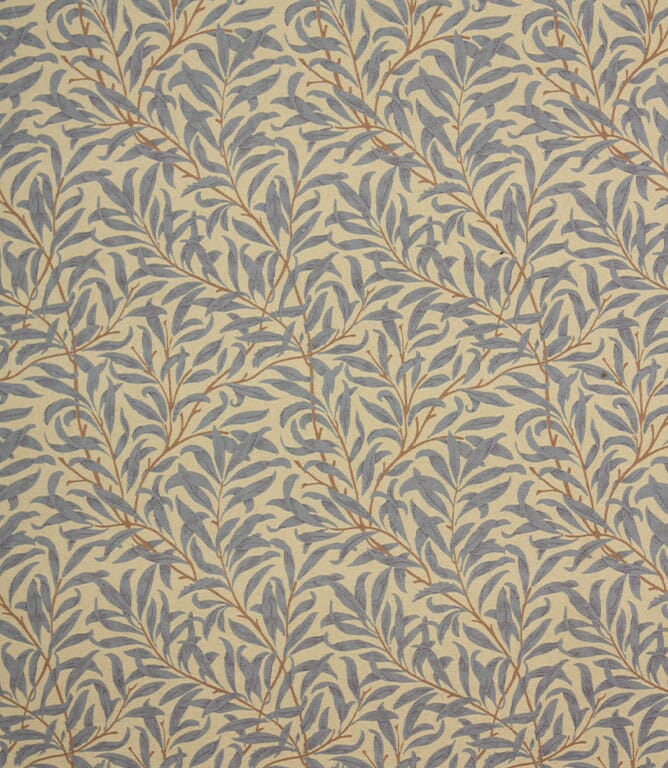 Blue Boughs Wide Fabric