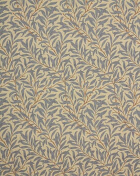 Boughs Wide Fabric / Blue
