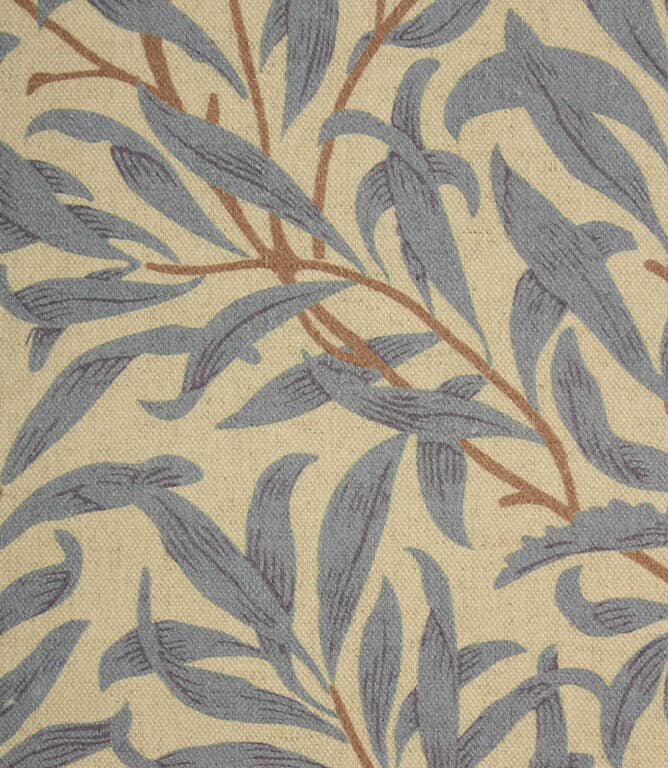 Boughs Wide Fabric / Blue