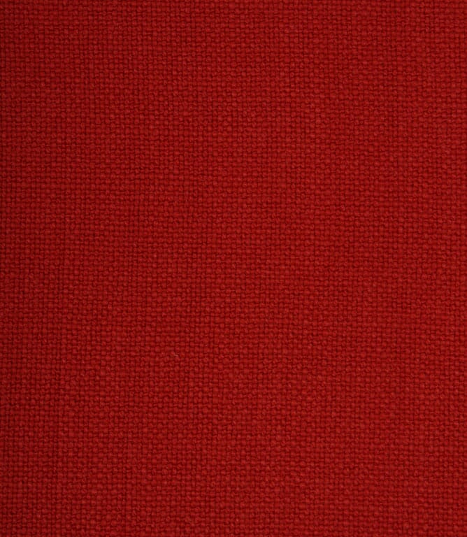 Broadway Linen Look Fabric / Rojo