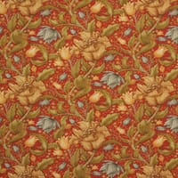 Claremont Fabric / Rosso