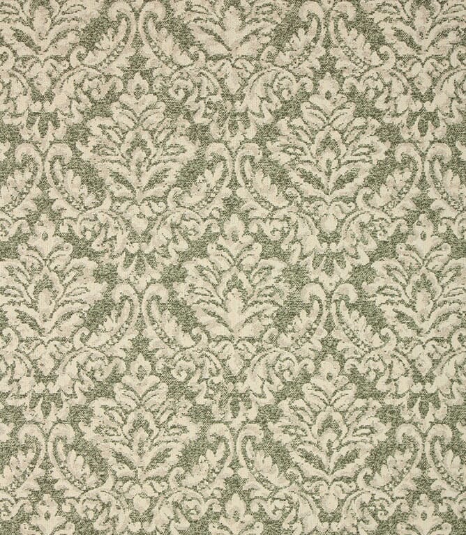 Mint Hester Damask Fabric