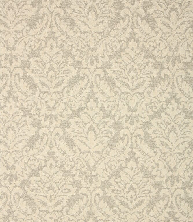 Silver Hester Damask Fabric