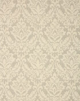 Hester Damask Fabric / Silver