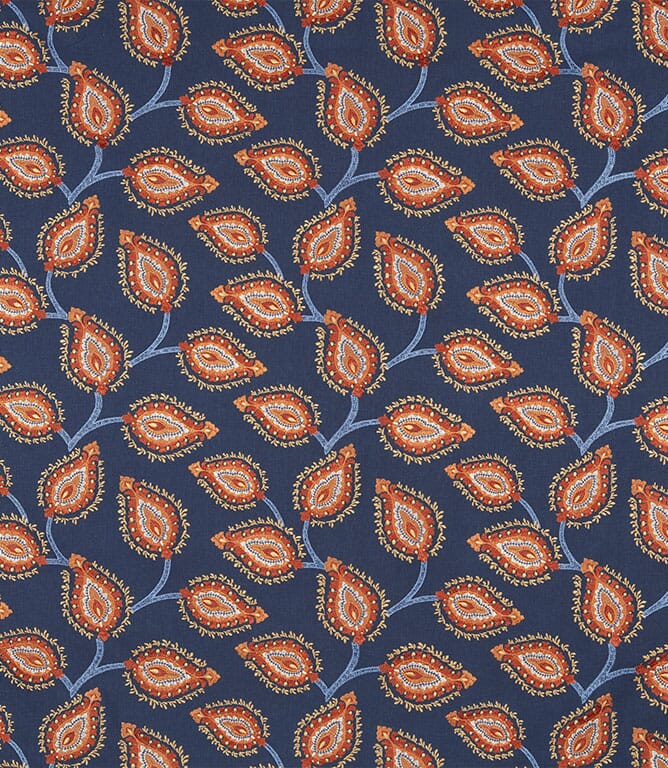 Indigo Sestriere Fabric