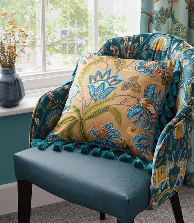 Manasi FR  Fabric / Ochre