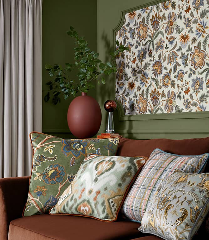 Manasi FR  Fabric / Juniper