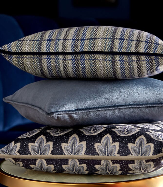 Sanchita FR Upholstery Fabric / Sapphire