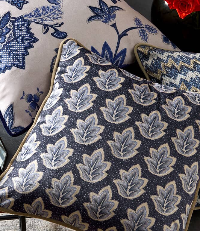 Moksha FR Fabric / Sapphire