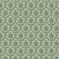 Moksha FR Upholstery Fabric / Malachite