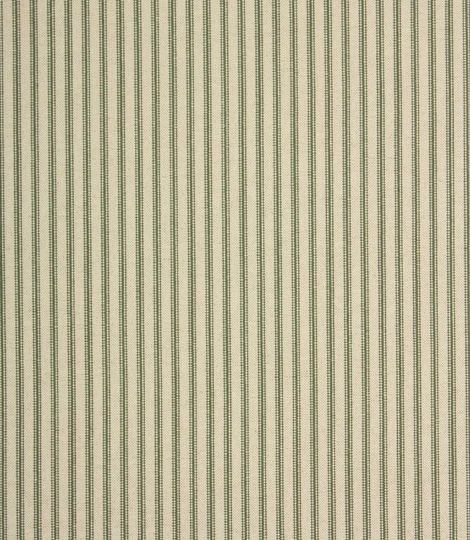 Sap Green JF Linen Ticking Fabric