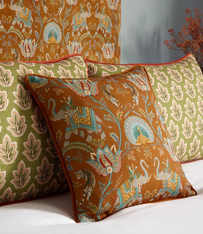 Elephas FR Fabric / Papaya