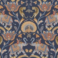 Elephas FR Upholstery Fabric / Sapphire