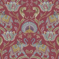 Elephas FR Upholstery Fabric / Cerise