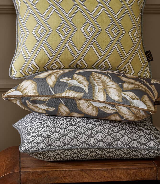 Ayumi FR Fabric / Charcoal