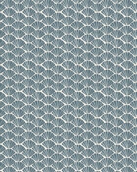 Ayumi FR Fabric / Slate Blue