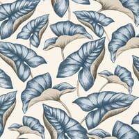 Miyake FR Upholstery Fabric / Lapis