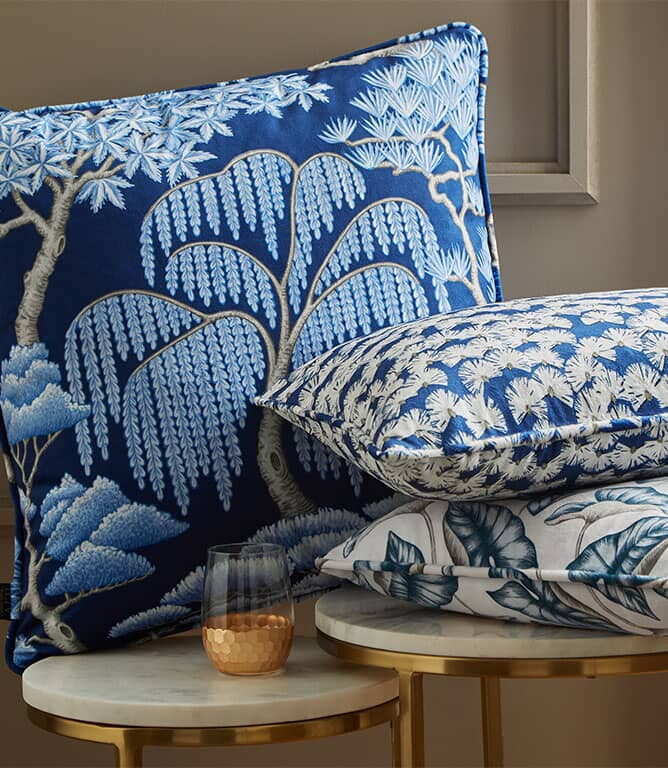 Matsu FR Fabric / Lapis