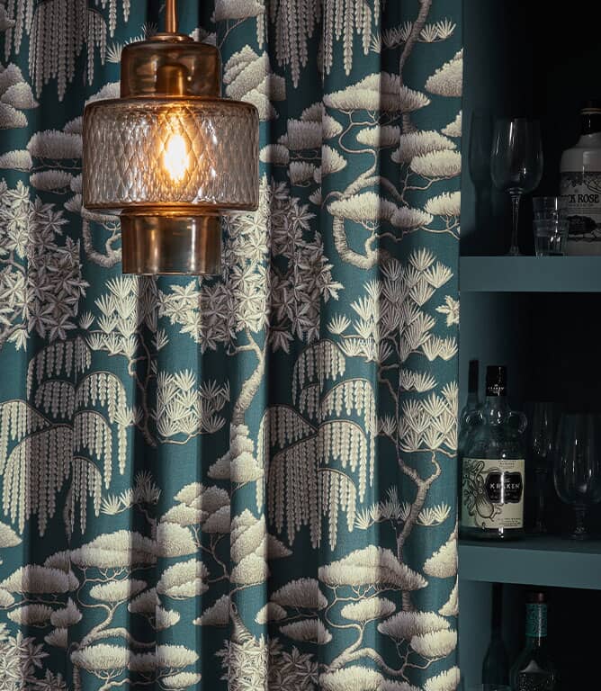 Matsu FR Fabric / Eau de nil