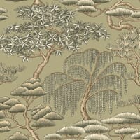 Matsu FR Upholstery Fabric / Olive