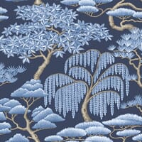 Matsu FR Upholstery Fabric / Lapis