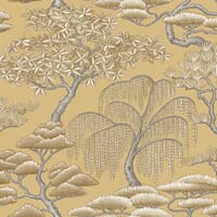 Matsu FR Upholstery Fabric / Ochre