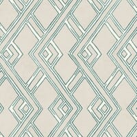 Watari FR Upholstery Fabric / Teal