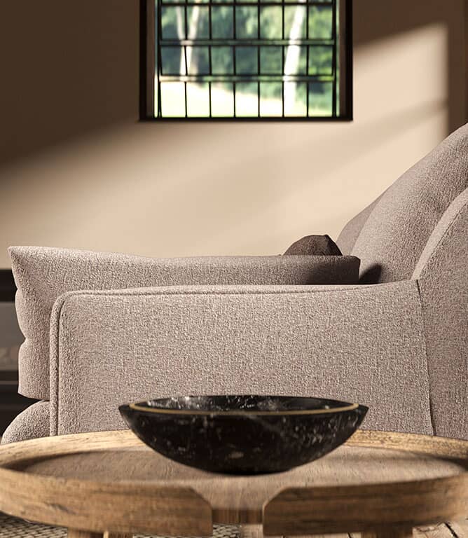 Bramley FR Fabric / Cloud