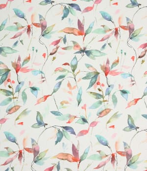 Watercolour Leaves Outdoor Fabric