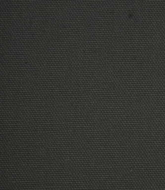 Washed Cotton Canvas Fabric / Dark Grey