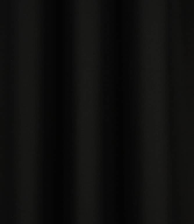 Washed Cotton Canvas Fabric / Black