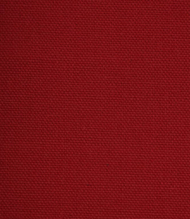 Washed Cotton Canvas Fabric / Wine