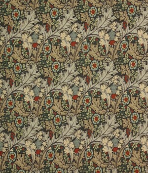 Tudor Rose Tapestry Fabric