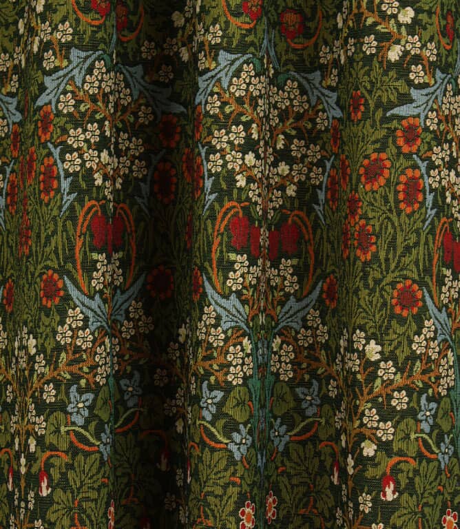 William Morris  Blackthorn Tapestry Fabric / Forest