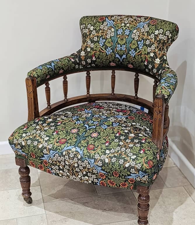 William Morris  Blackthorn Tapestry Fabric / Forest