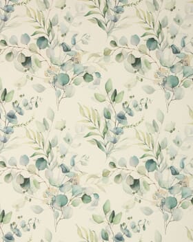 Evelyn Cotton Fabric / Greens