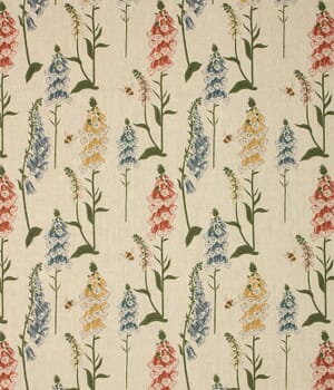 Foxglove Linen Fabric