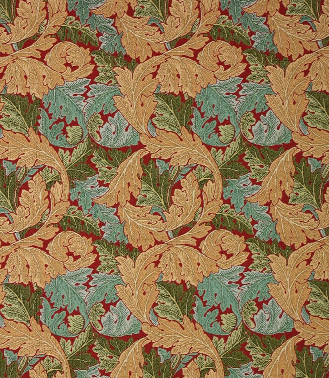 Red Corey Fabric
