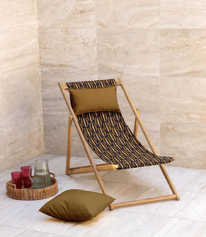 Yuka Outdoor Fabric / Green